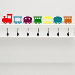 Example of wall stickers: Petit Train - Wagon 4 (Thumb)